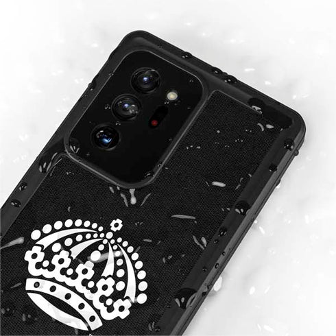 NHL Los Angeles Kings Black Background Galaxy Note20 Ultra 5G Waterproof Case